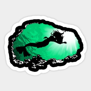 Mermaid Underwater Sticker